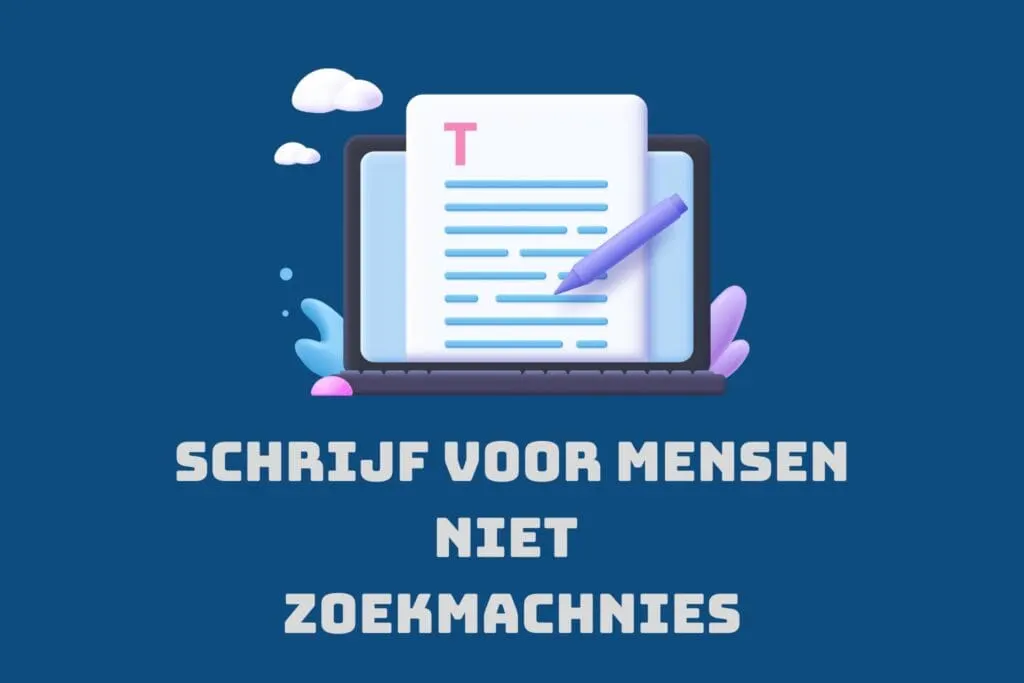 illustration of writing for people