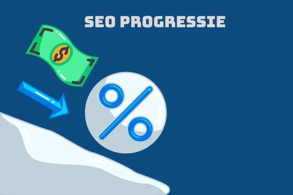 illustration of SEO progression